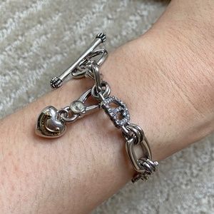 Juicy Silver Charm Bracelet